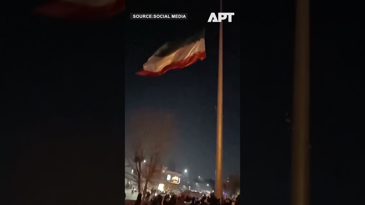 Iran&rsquo;s Biggest Protests in Years See Flag Torn as Inflation and Subsidy Cuts Bite | APT