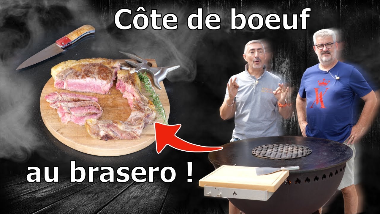 Comment cuire une cote de boeuf parfaitement au brasero plancha ?