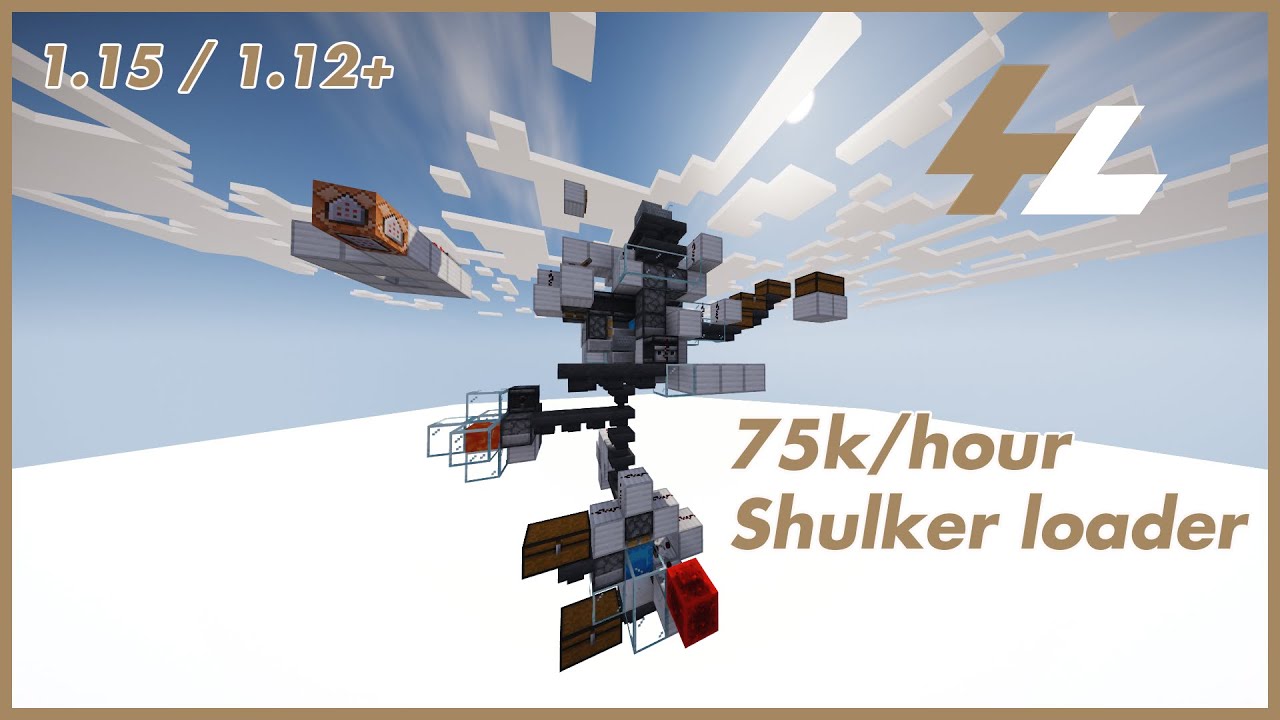 Showcase | x8 Shulker loader (72k/hour) 1.15+ 1.14+ 1.13.+ 1.12+ | Dust98