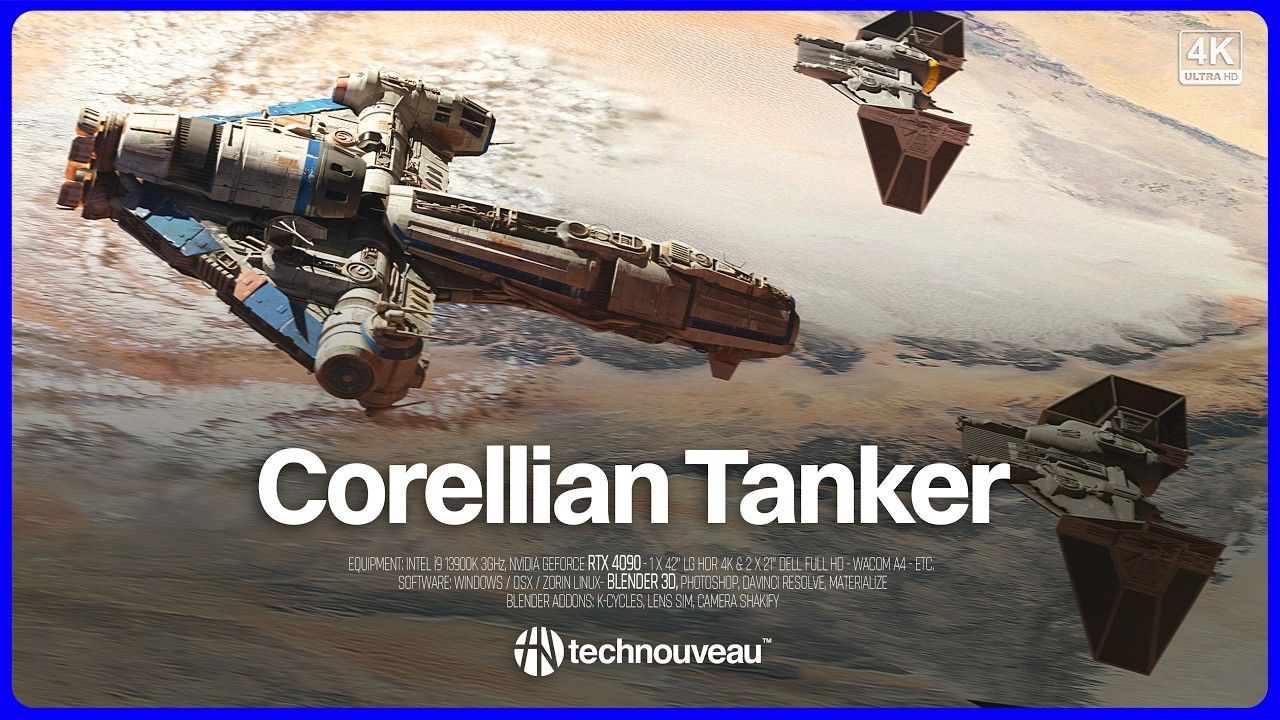 Corellian Tanker - Concept Design Overview - T0042