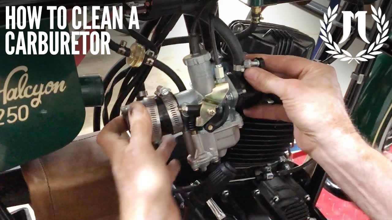 How to clean the carburetor on a Janus 250