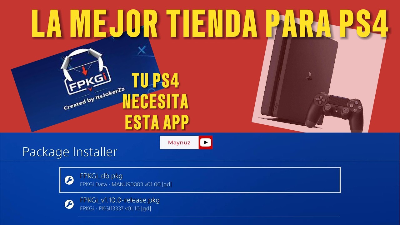✅ LA MEJOR TIENDA PARA TU PS4 #ps4goldhen #PS4PKG #pkgamer ✅