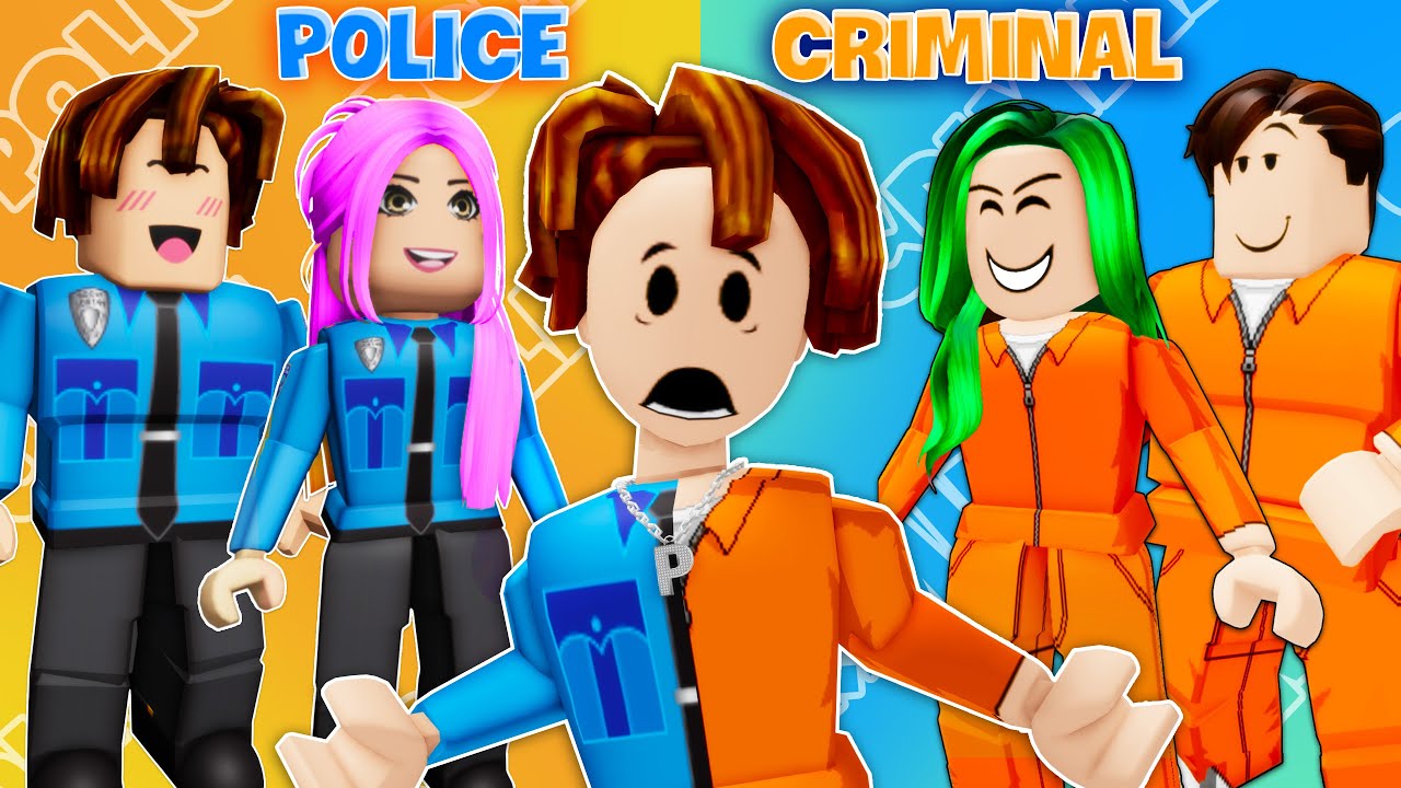 ROBLOX Brookhaven🏡RP: Policía Malo Vs Policía Bueno | Roblox Español