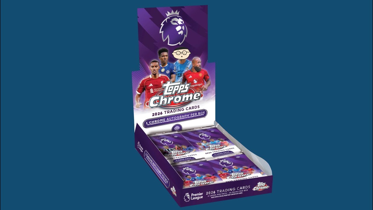 「236&239th HANGHANG47 BREAK」2025-26 Topps Chrome Premier League Hobby 9.0&10.0