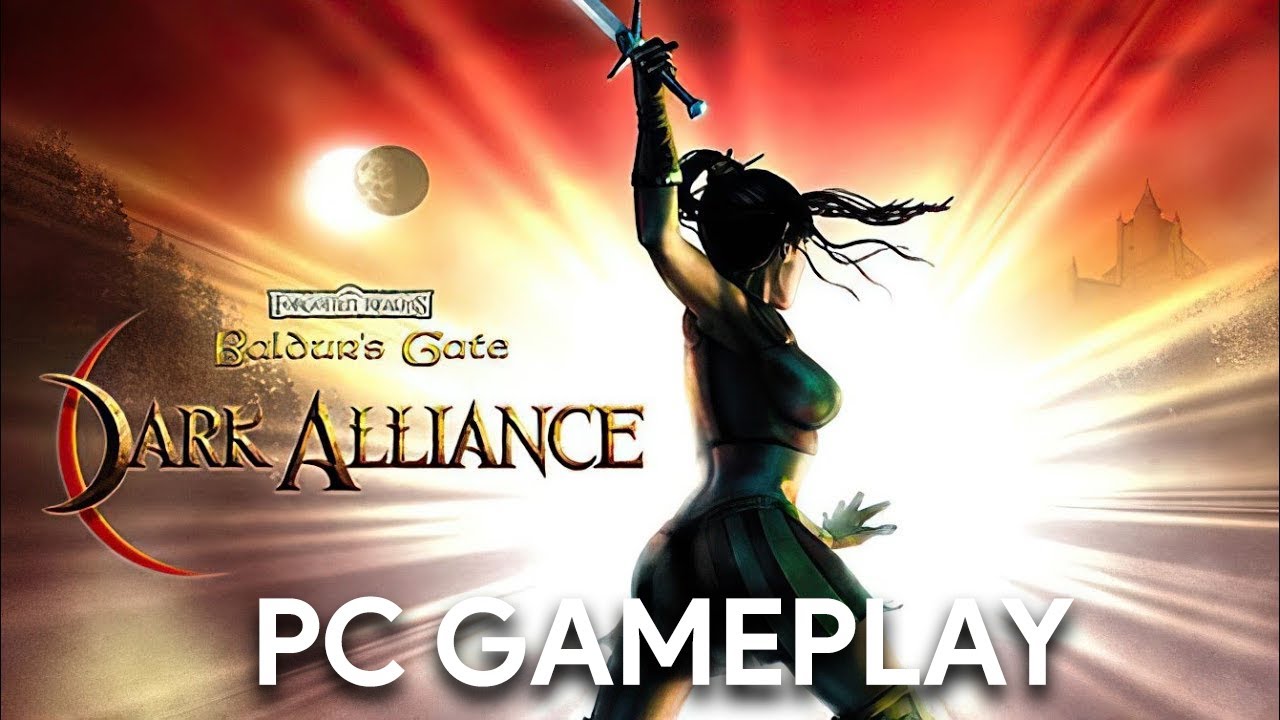 Baldur's Gate Dark Alliance PC Gameplay