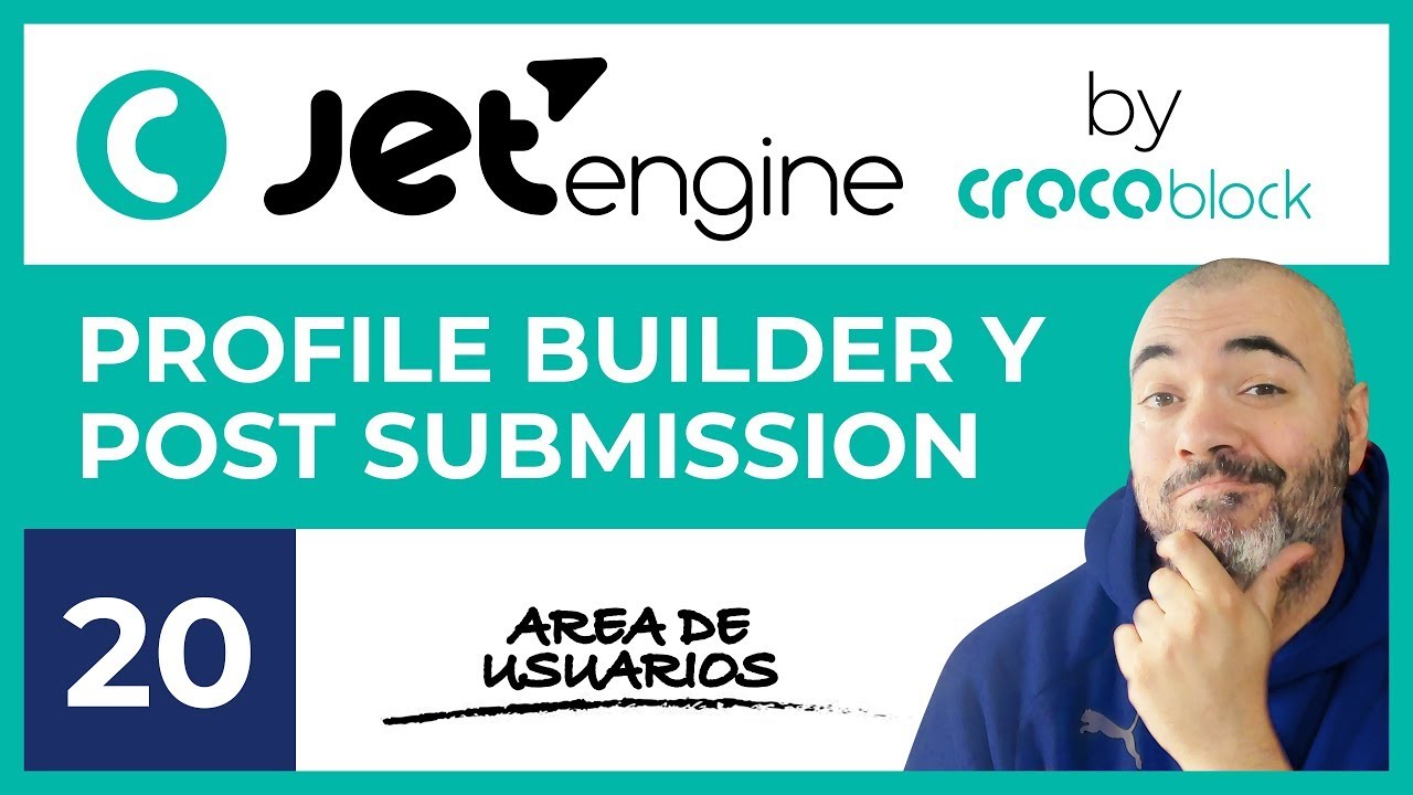 PROFILE BUILDER | Área privada de publicaciones - CURSO de JET ENGINE 2021 #20 - Tutorial en Español