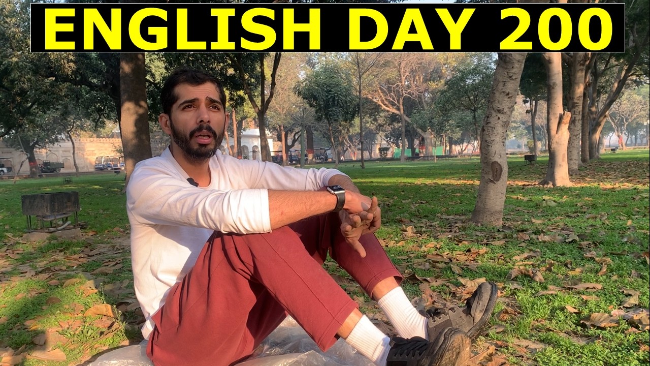 English Day 200 | A Real English Learning Journey | Speak English Naturally & Confidently