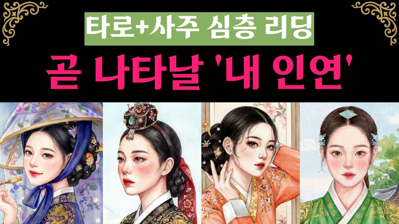 [타로] 새로운 연애운🪷 타로 × 사주 심층 리딩🎐