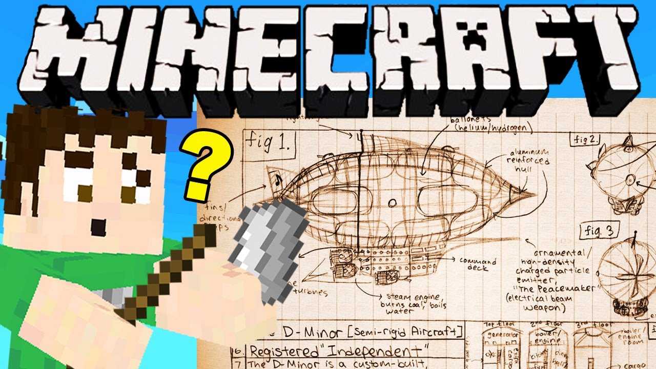 Minecraft - AIRSHIP FAIL