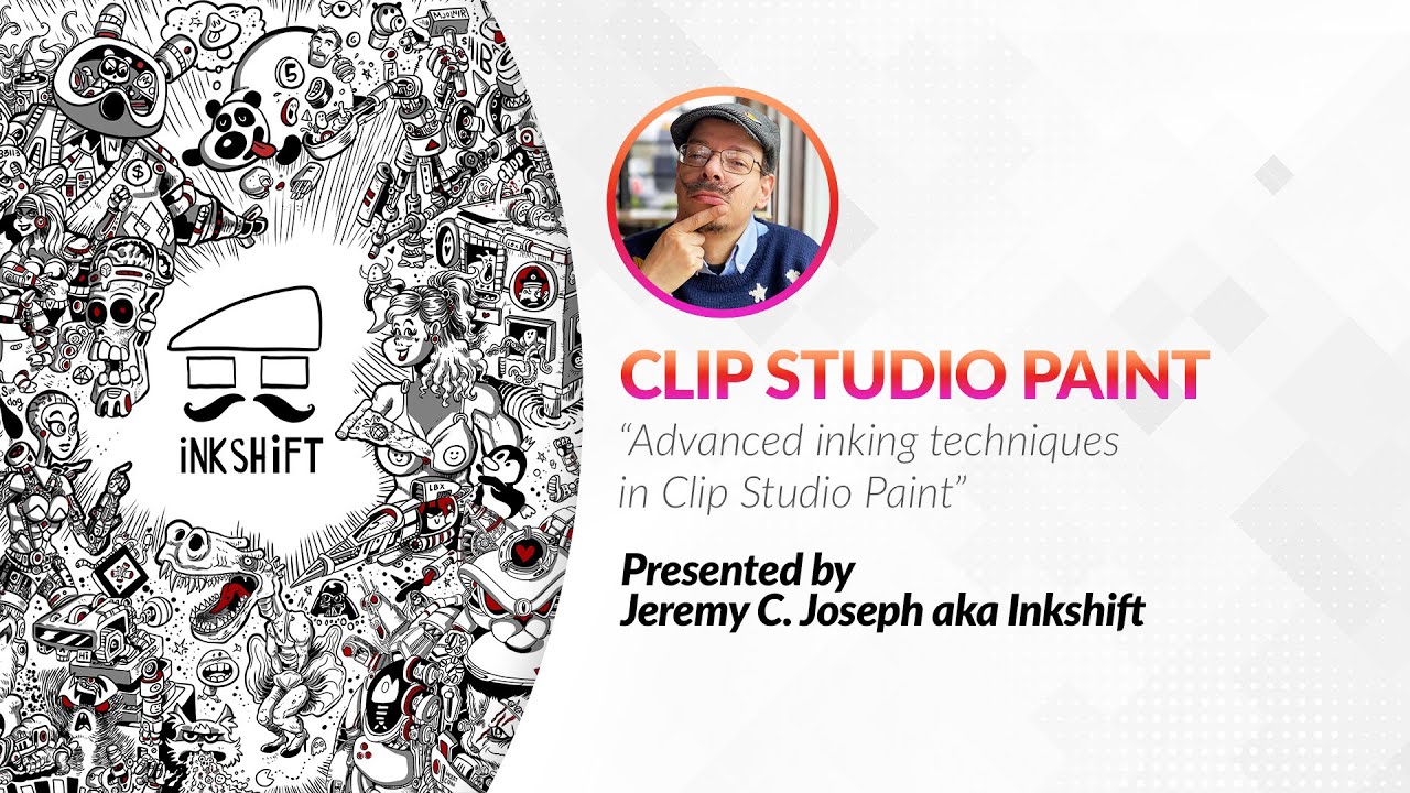 Webinar 🇬🇧 &ndash; Advanced inking techniques in Clip Studio Paint with Inkshift