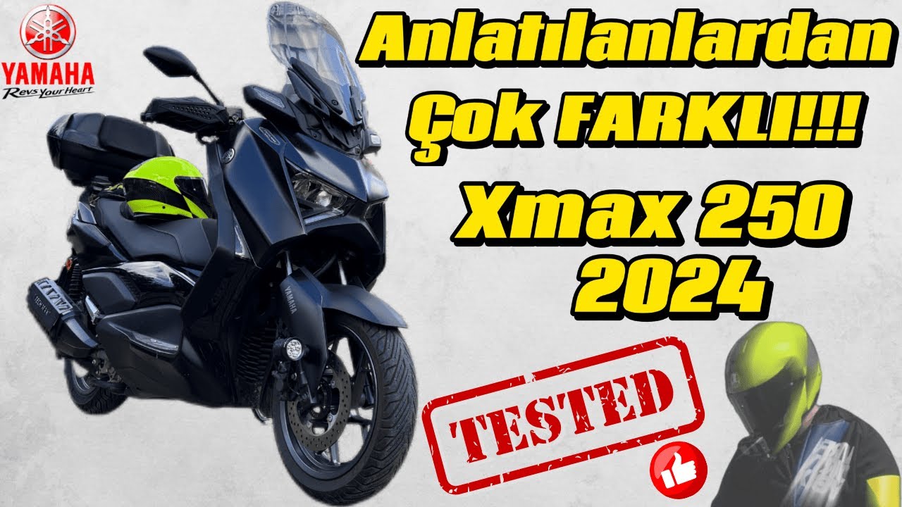 Yamaha Xmax 250 Techmax Test / Yorum /Honda Forza 250 kullanıcısından  #motovlog