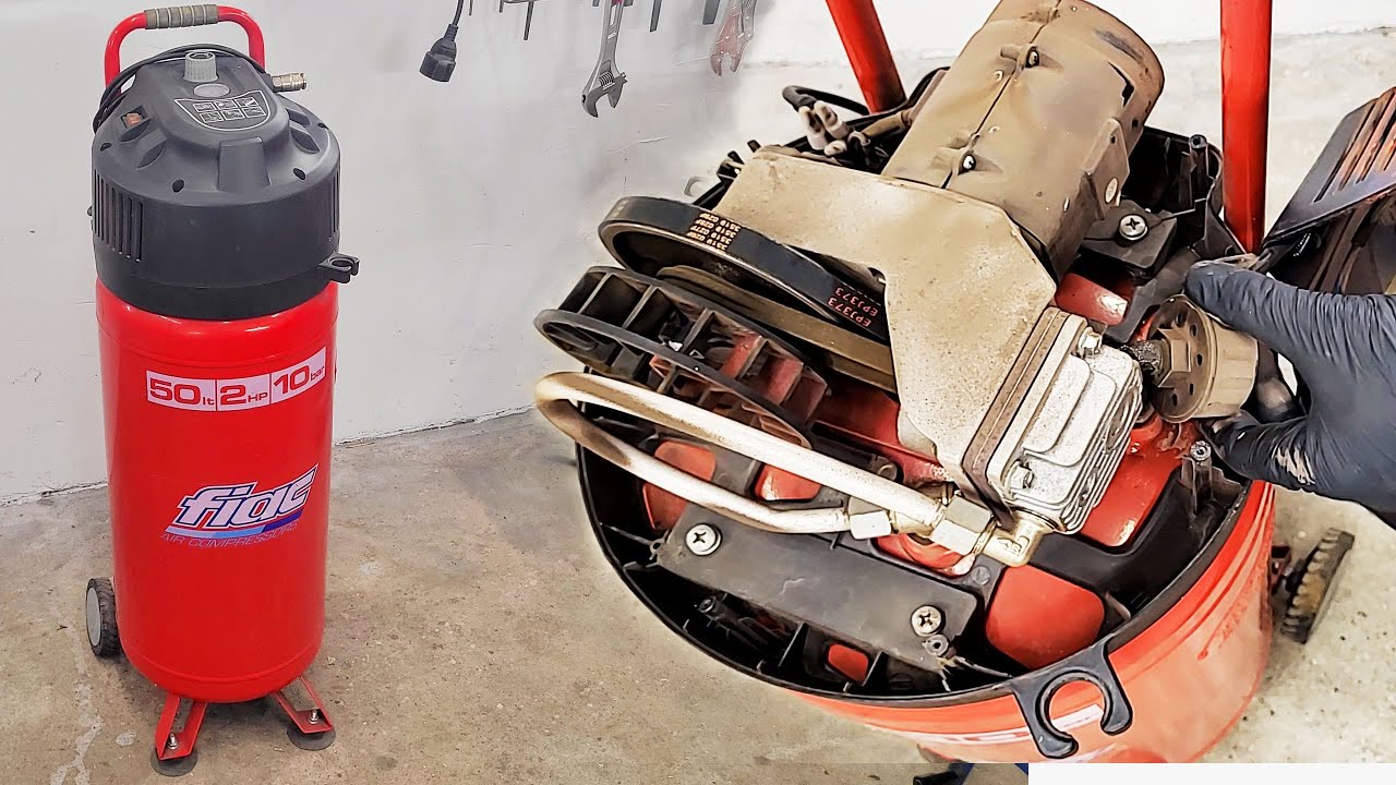 How to repair an oil-free air compressor - FIAC