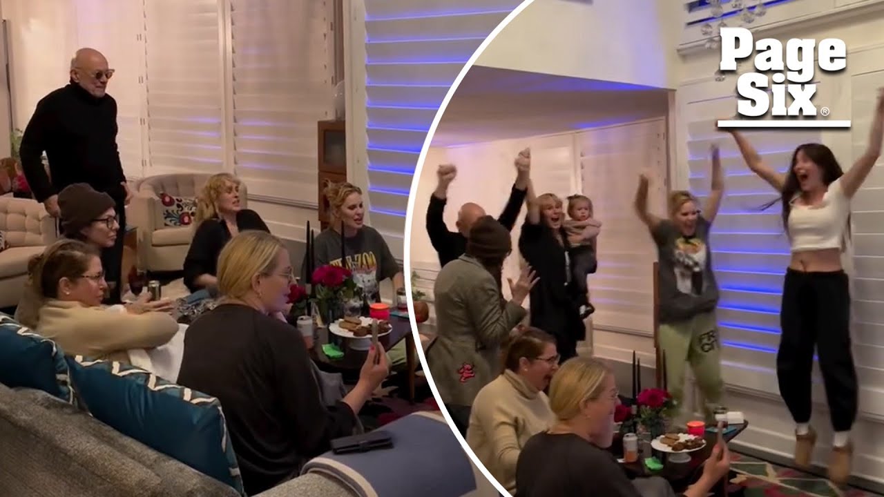Watch Demi Moore and Bruce Willis&rsquo; &lsquo;beyond proud&rsquo; daughters celebrate her Golden Globes 2025 win