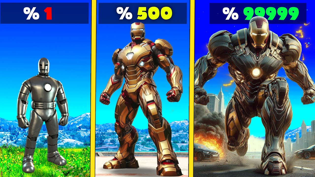 1% IRONMAN to 999999% in GTA 5
