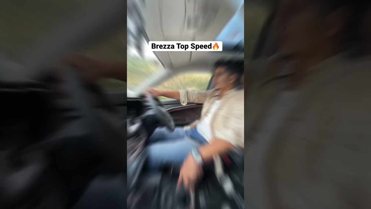 Maruti Brezza Top Speed 🔥