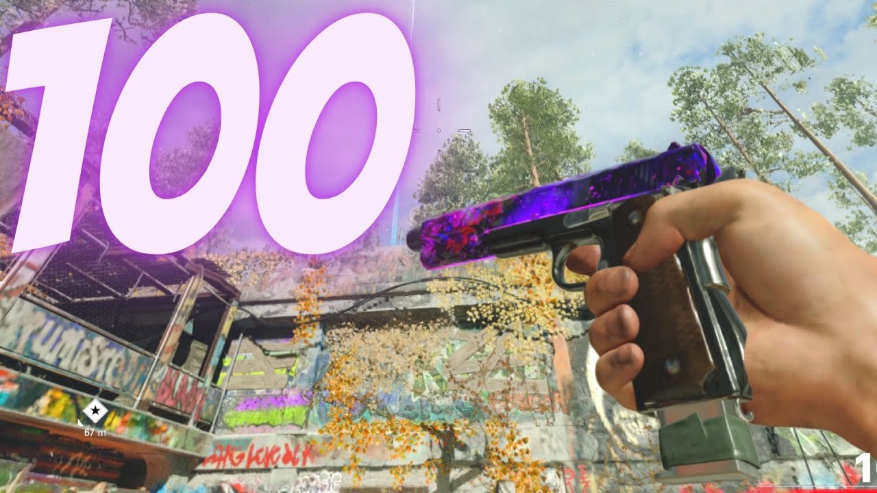 Pistol Only Round 100 Cold War Zombies