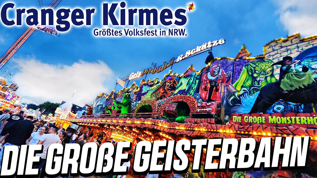 Die große Geisterbahn [FULL EXPERIENCE] - TOP oder FLOPP? | Cranger Kirmes Herne