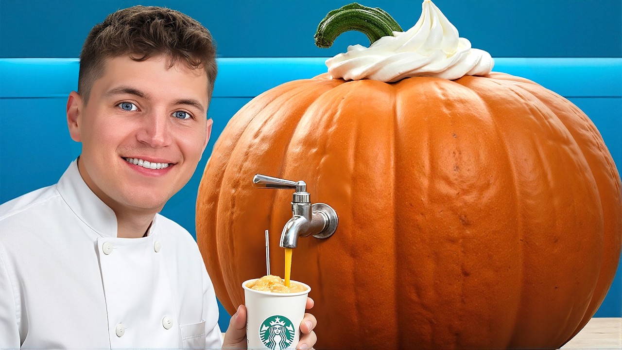 I Made The World's Largest Pumpkin Spice Latte