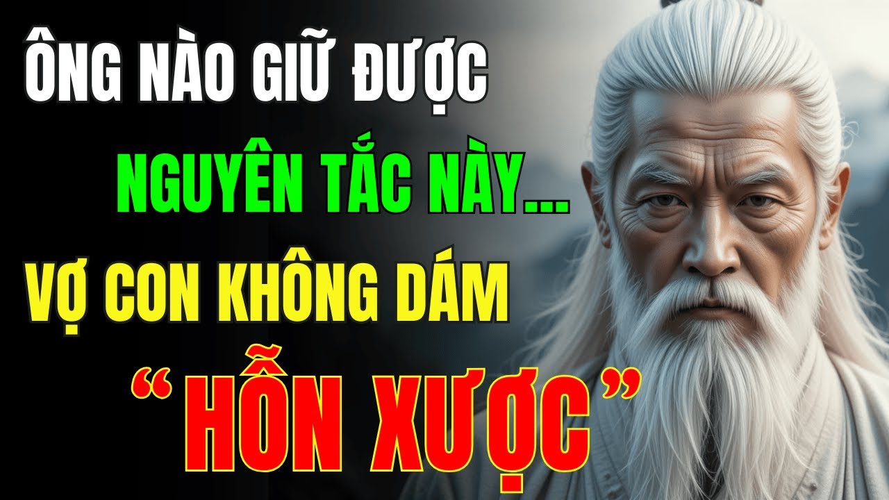 Cổ Nhân Dạy: 7 Nguyên Tắc Vàng Để Đàn Ông Được Vợ Con THẬT SỰ Kính Trọng | Triết Lý Cuộc Sống