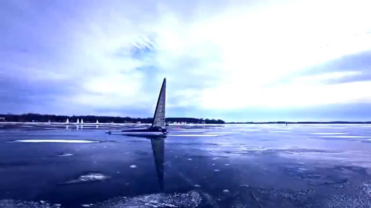 Skeeters - speed sailing on ice