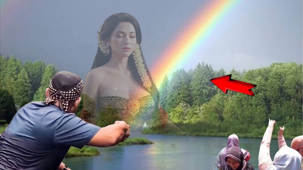Banyak orang tidak percaya bahwa bidadari beneran ada , video ini buktinya