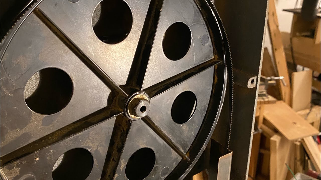 Bandsaw tire quick fix