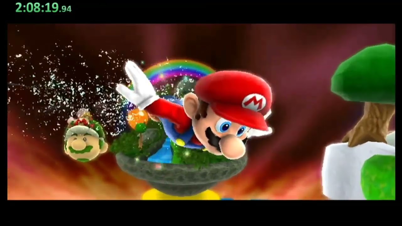 Super Mario Galaxy 2 - 120 Star Race vs. Team BAW Part 2 [Wii U]