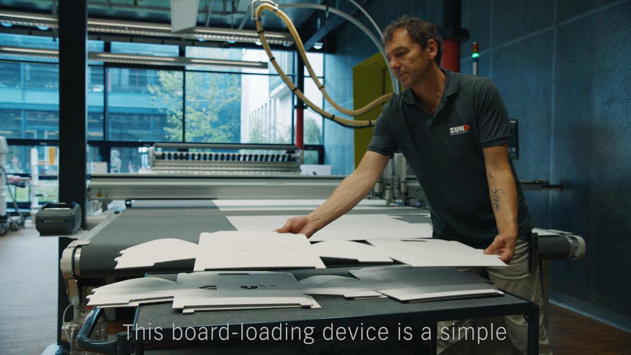 Digital cutting at an industrial level - Packaging industry