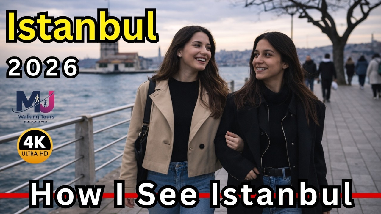 Istanbul 2026 Uskudar 4K Walking Tour | This Is What Istanbul Looks Like When You Change Sides