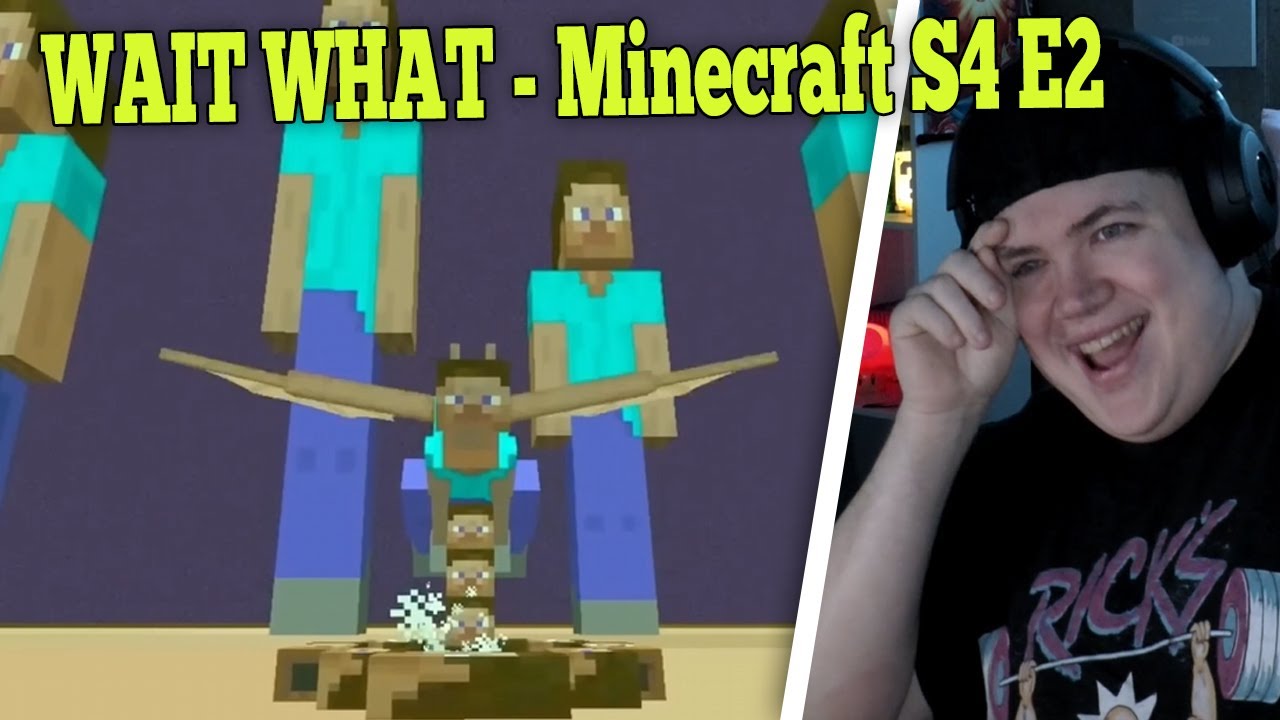 WAIT WHAT Minecraft #2 S4 | REAKTION