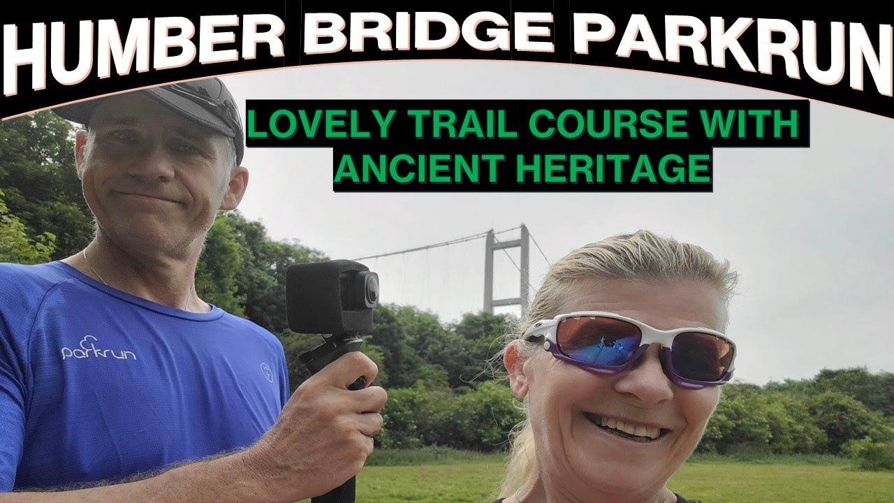 Humber Bridge parkrun | Scenic trail park | Yorkshire Drone footage