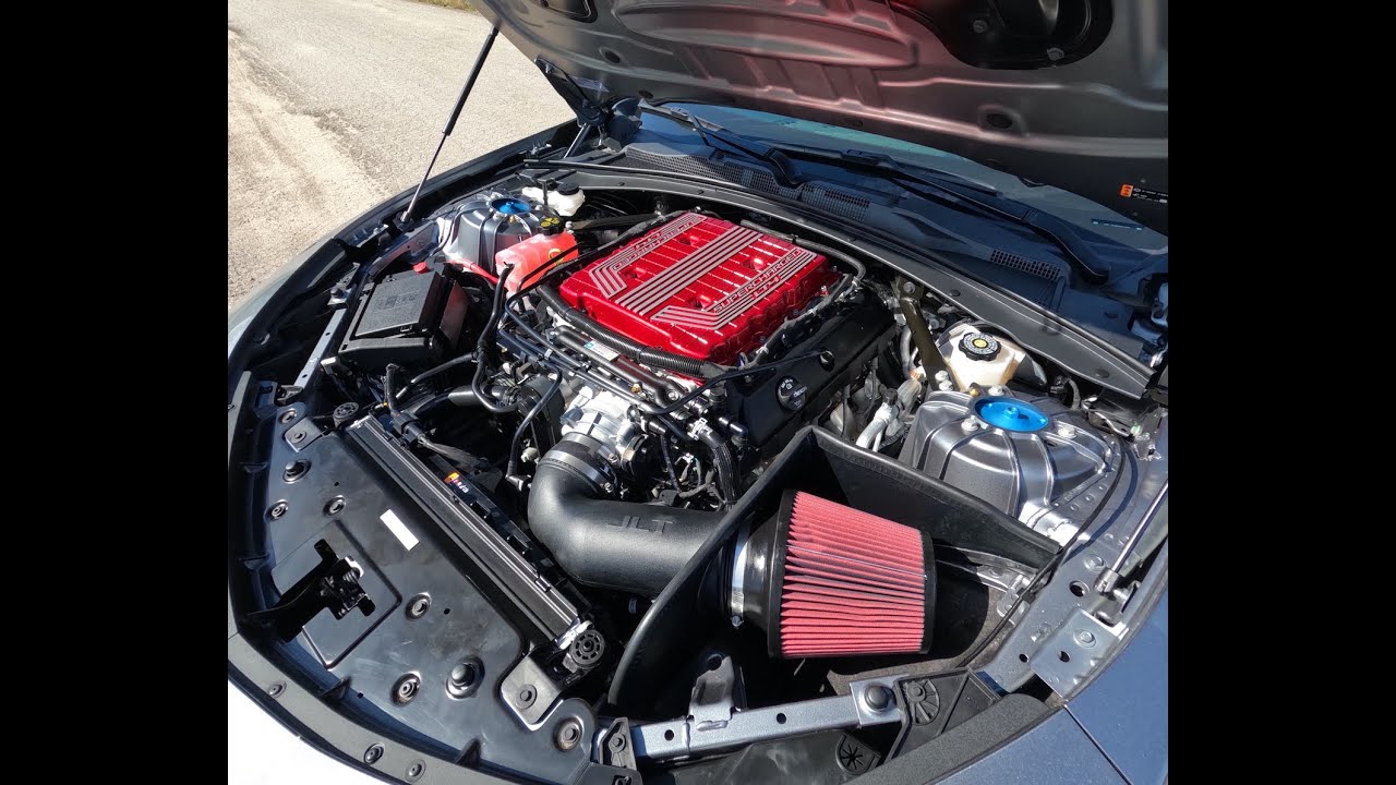 Powder Coating my LT4 Supercharger Lid. & Baffle Plate removal. Camaro ZL1 1LE