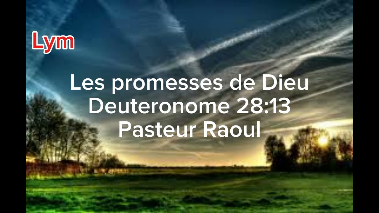 Les promesses de Dieu, Deuteronome 28:13 🙌🙌🙌#promesses #Dieu