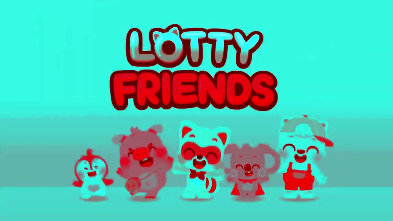 Новые эффекты для логотипа Lotty Friends, спонсированные Gamavision Csupo Effects.