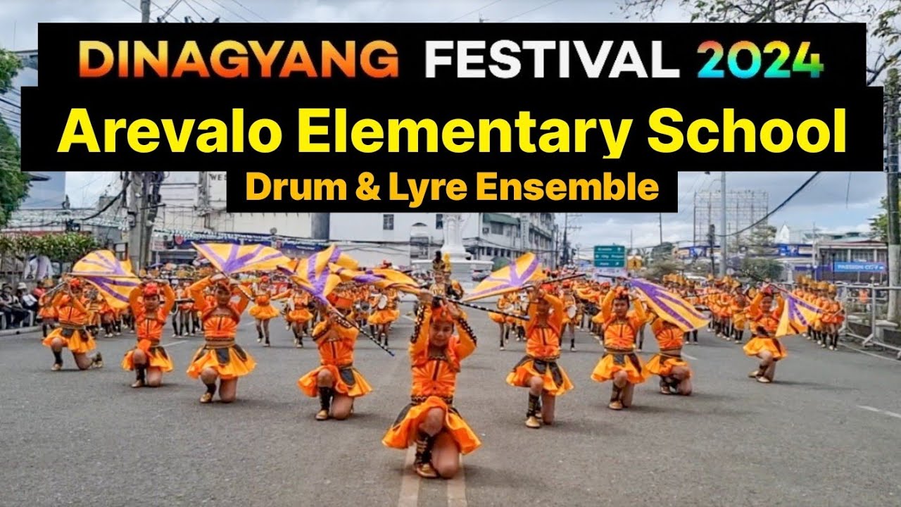 Arevalo Elementary School Drum & Lyre Ensemble | Dinagyang Festival 2024 #Drum&Lyre #Dinagyang2024