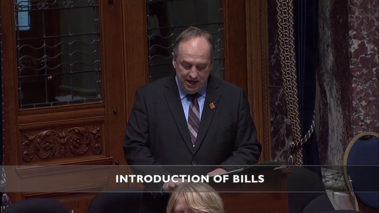 Andrew Weaver introducing Farmland Protection Act