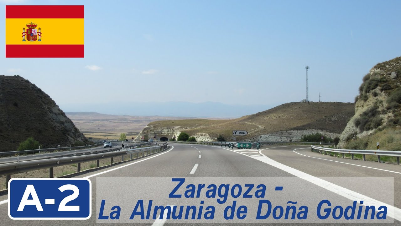 Spain: A-2 Zaragoza - La Almunia de Doña Godina