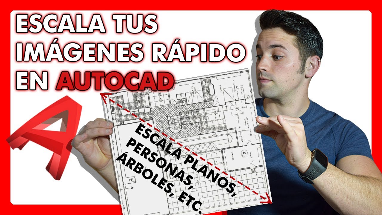 📸 Cómo ESCALAR una IMAGEN en AUTOCAD con referencia [🤯 EN 1 MINUTO] (2026)