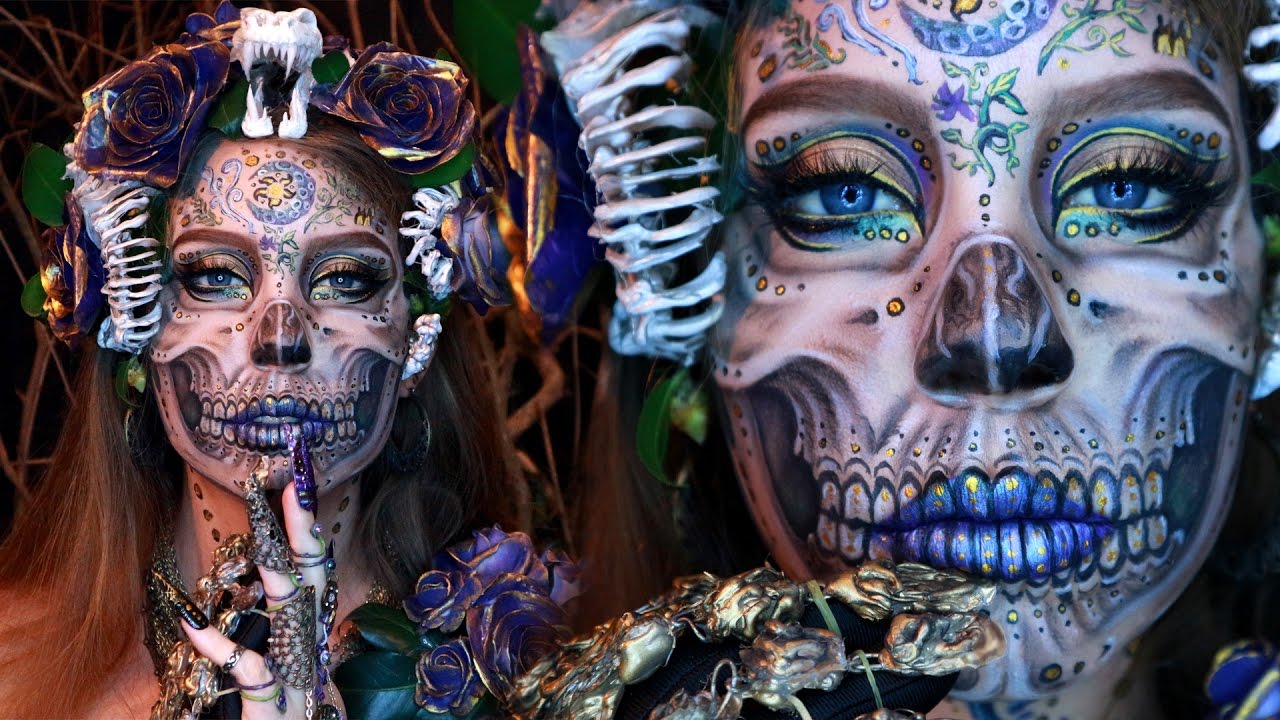 Skull Witch Makeup Tutorial;  Nyx face Awards ANZ 2017 Entry
