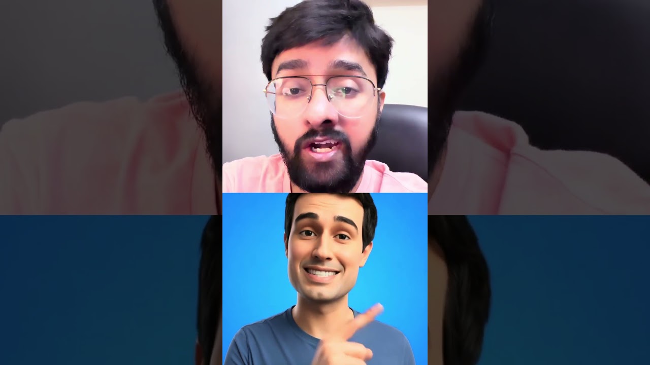 Dhruv Rathee about fake followers of Raghav Chadha on Instagram