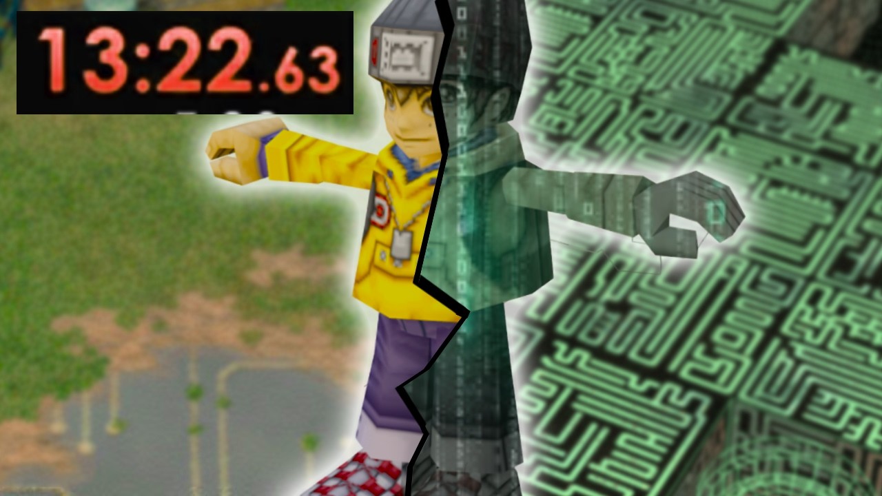 El Speedrun de Digimon World 1 está ROTO