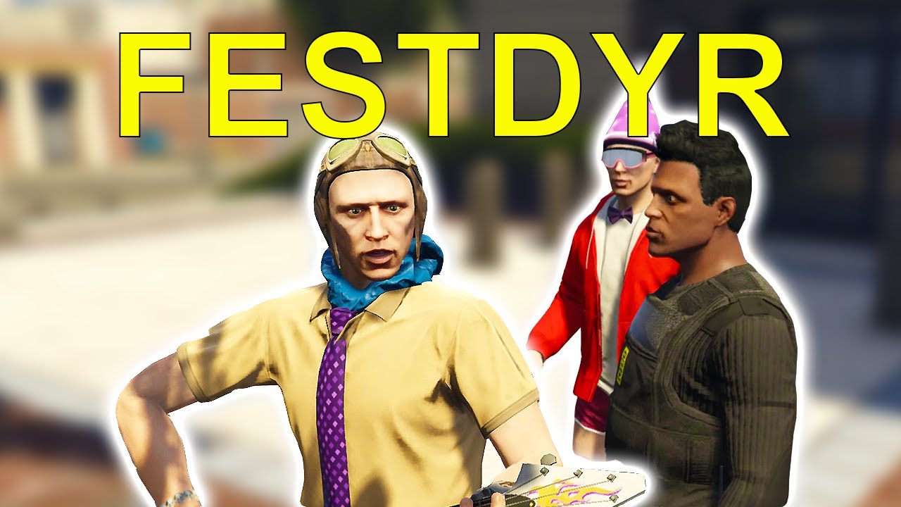 FESTDYR PÅ PARTY BUSSEN - GTA Roleplay - FiveM (RP) [Dansk]
