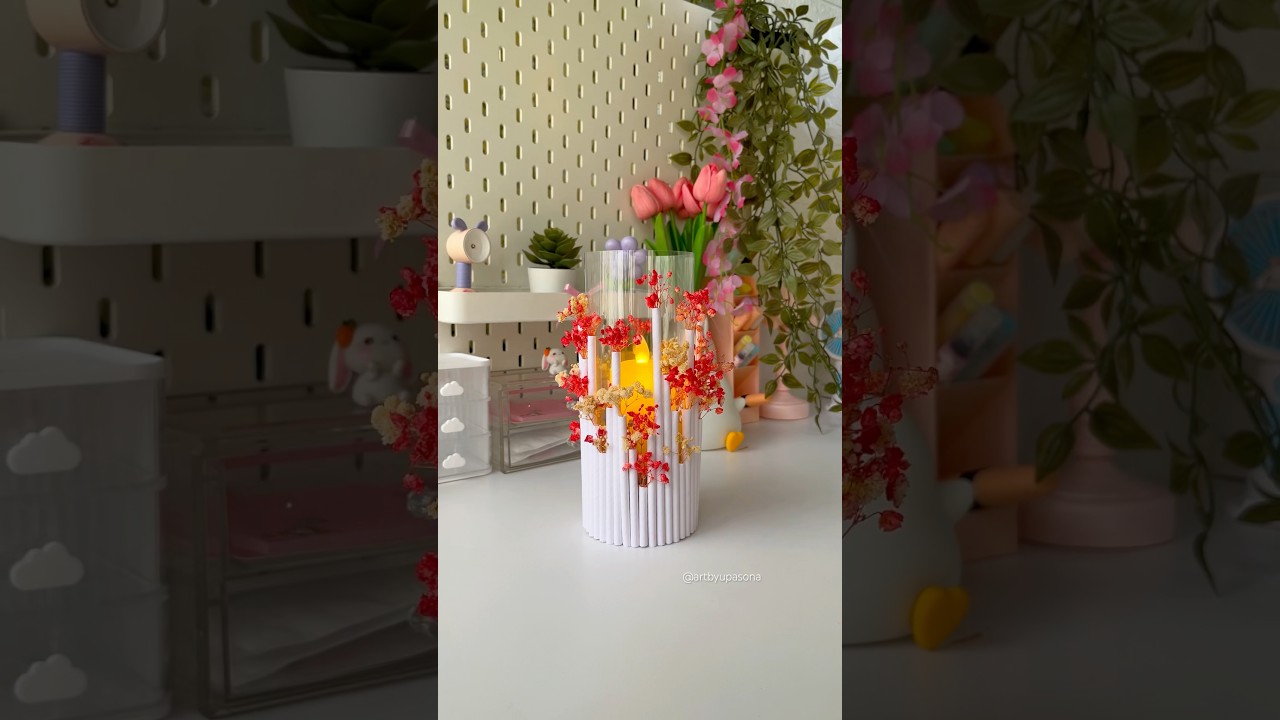 DIY Lantern #diy #shortviral #craft #artshorts #homedecor #handmade #artandcraft