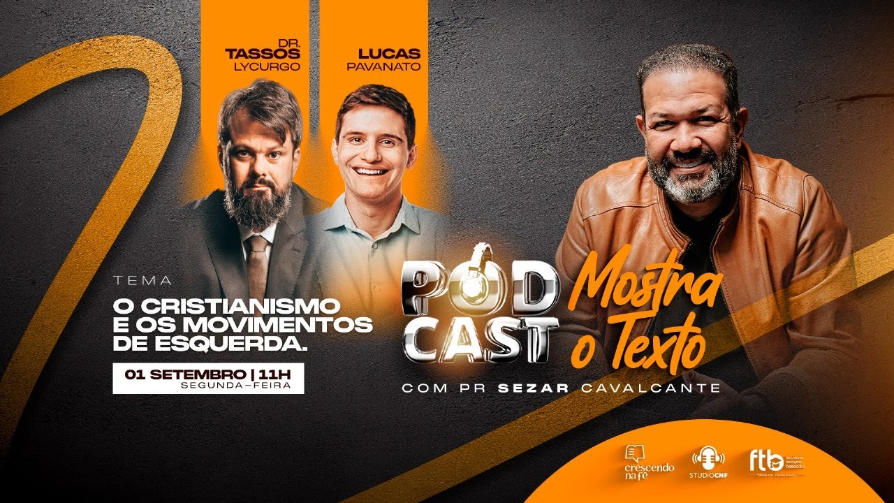 O CRISTIANISMO E OS MOVIMENTOS DE ESQUERDA - DR. TASSOS LYCURGO E LUCAS PAVANATO - MOSTRA O TEXTO