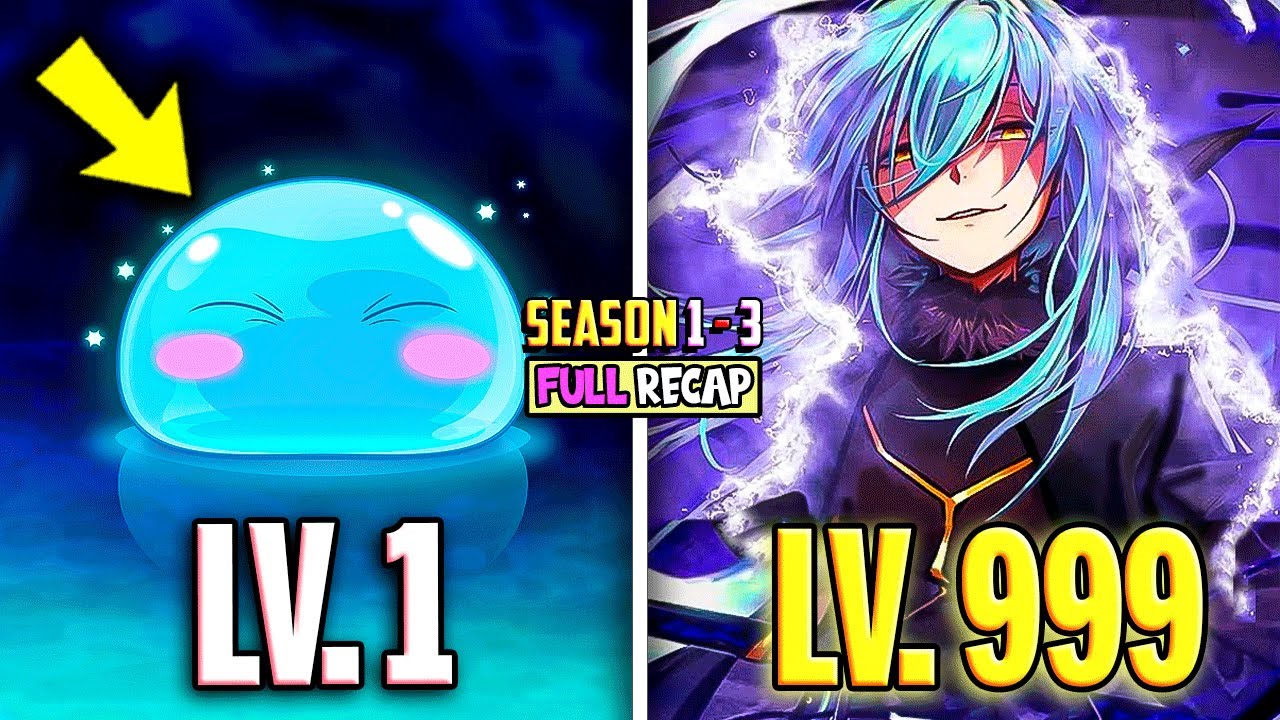 🍄Geek Reincarnated into a Slime but Became The Strongest Person in the World🍁 Slime Season 1-3 Recap