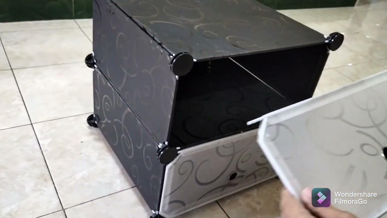 Tutorial Merakit Rak Sepatu Portabel