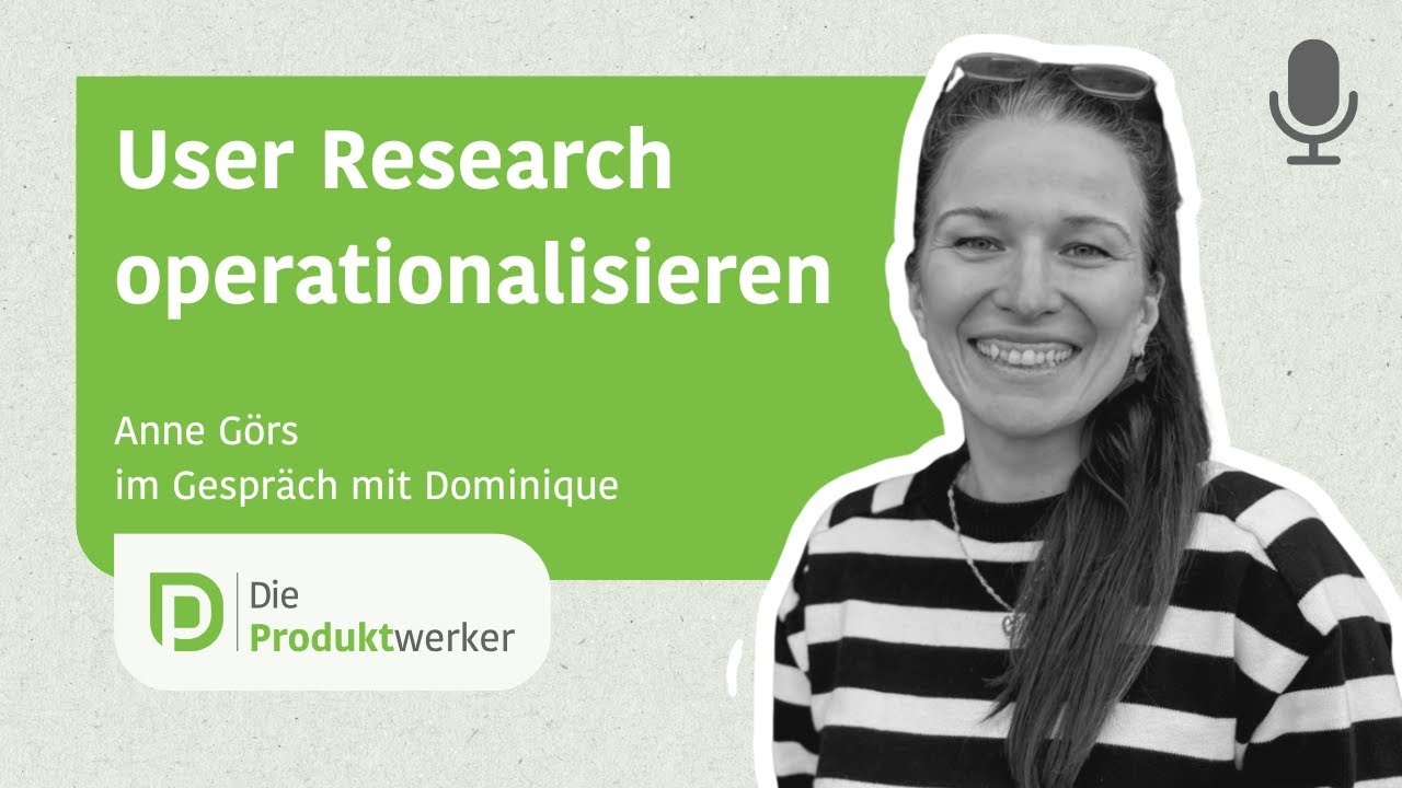 User Research operationalisieren - 