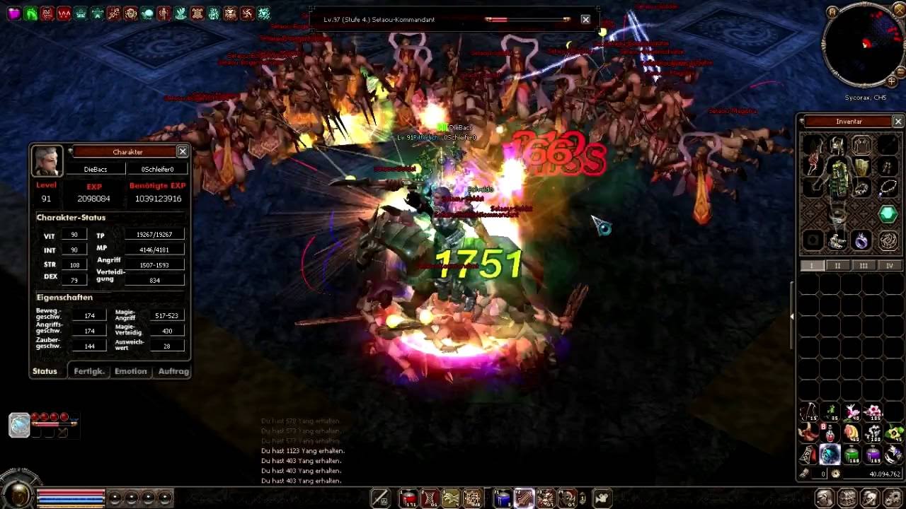 Grotte2 Leveln - 0Schleifer0 wird Lvl91