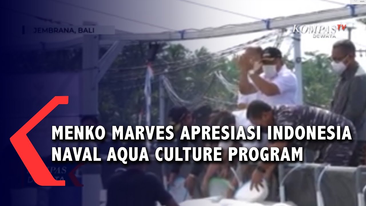 Menko Marves Apresiasi Program Indonesia Naval Aquaculture Program di Jembrana