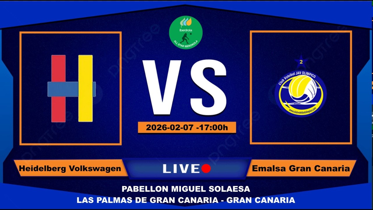 🔴📺  -  LIGA IBERDROLA - Heidelberg-Volkswagen - Emalsa Gran Canaria